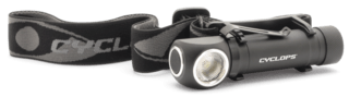 Cyclops Hades 1000 lumens Headlamp features an adjustable head band and pocket clip